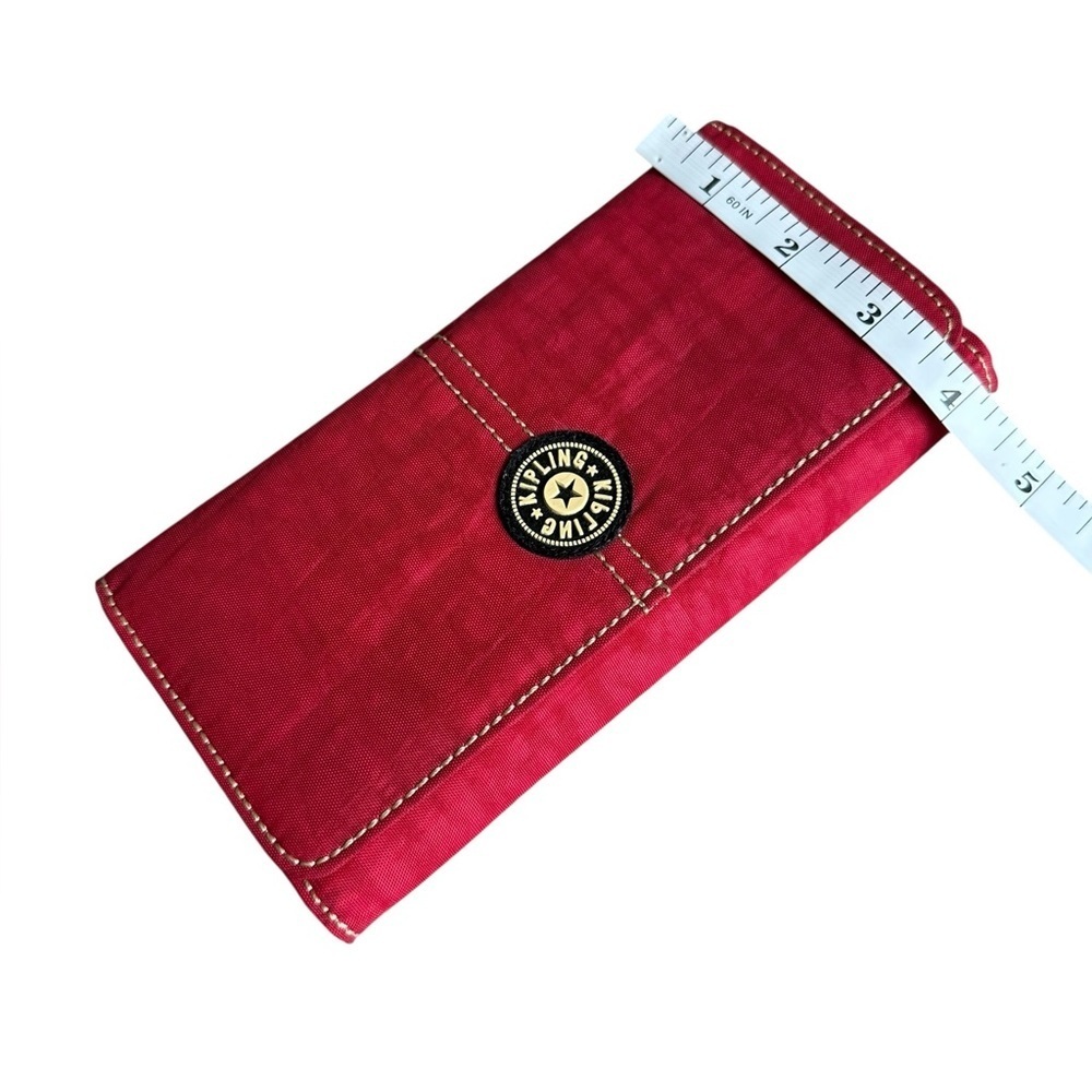 Kipling Vtg Red Wallet - Picture 8 of 10